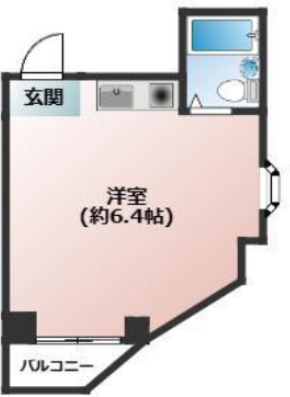 2階の間取り図