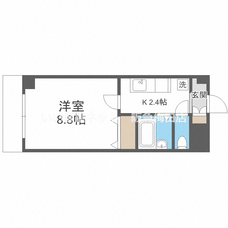 3階の間取り図