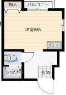 4階の間取り図