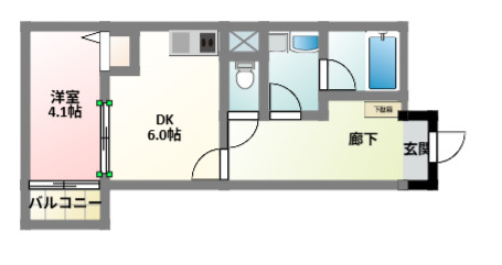 3階の間取り図