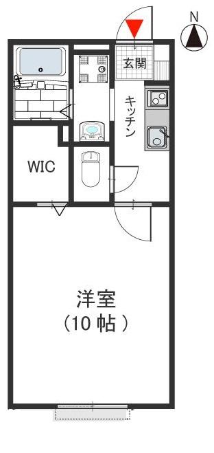 1階の間取り図