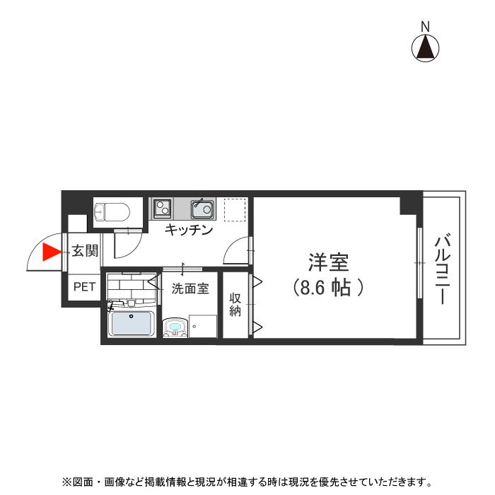 3階の間取り図