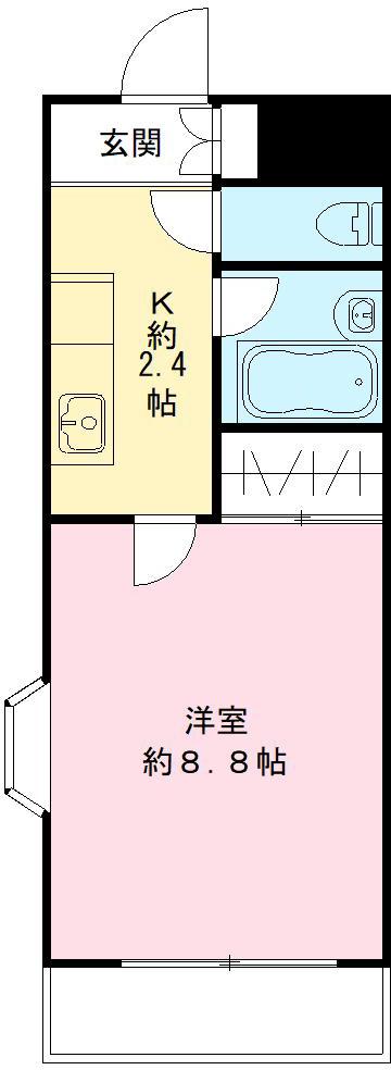 5階の間取り図