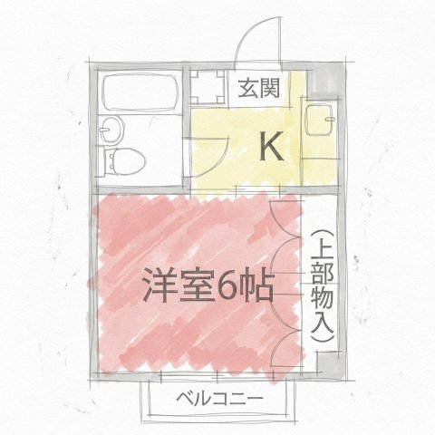 3階の間取り図