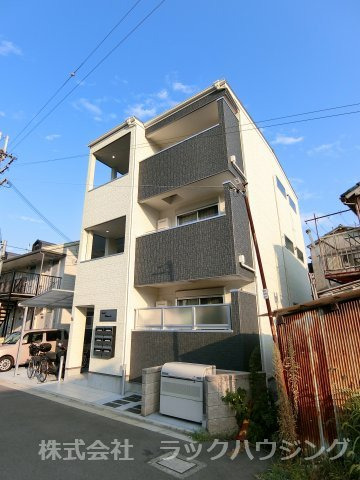 門真市宮野町の賃貸アパートの外観