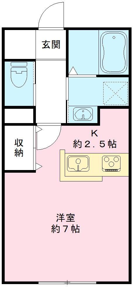 1階の間取り図