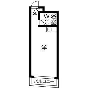 4階の間取り図