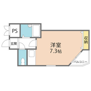 4階の間取り図