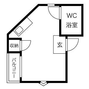 3階の間取り図