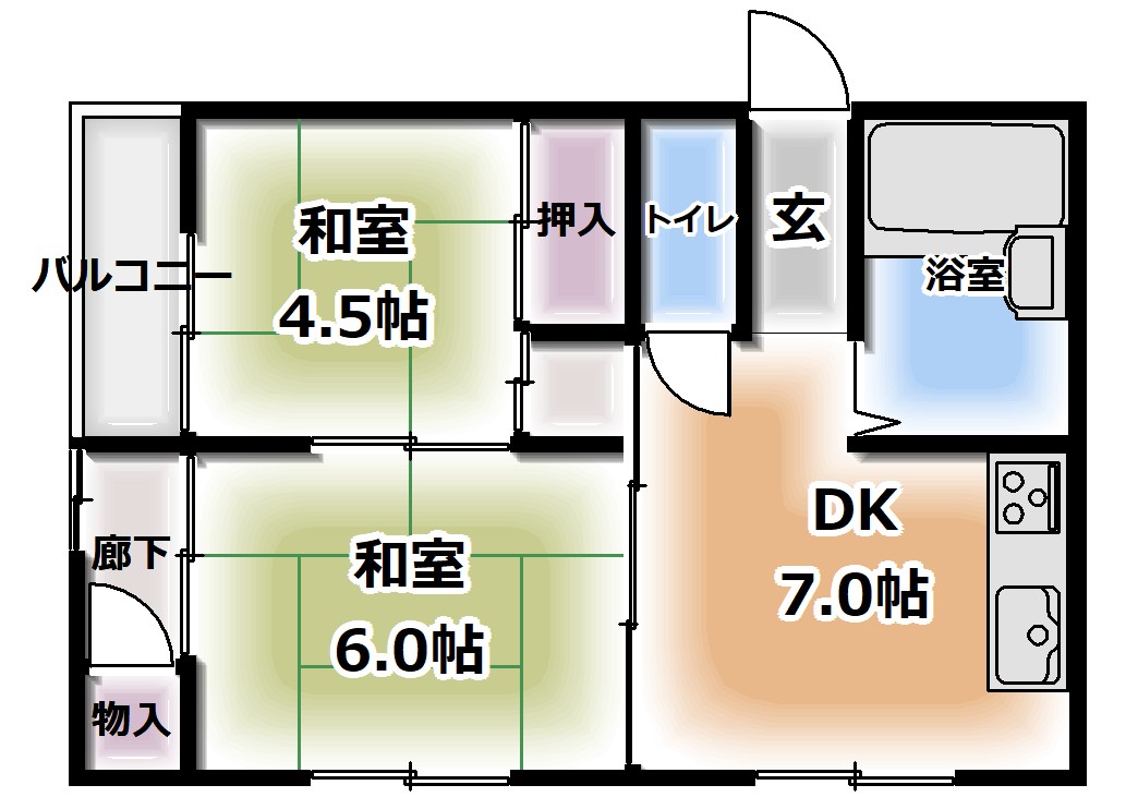 3階の間取り図