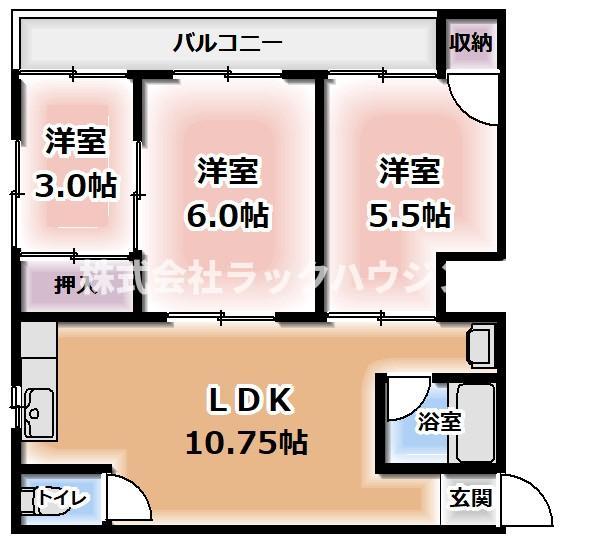【お部屋さがしはラックハウジングにお問合せ下さいませ♪】