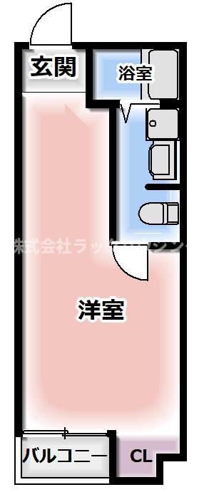 2階の間取り図