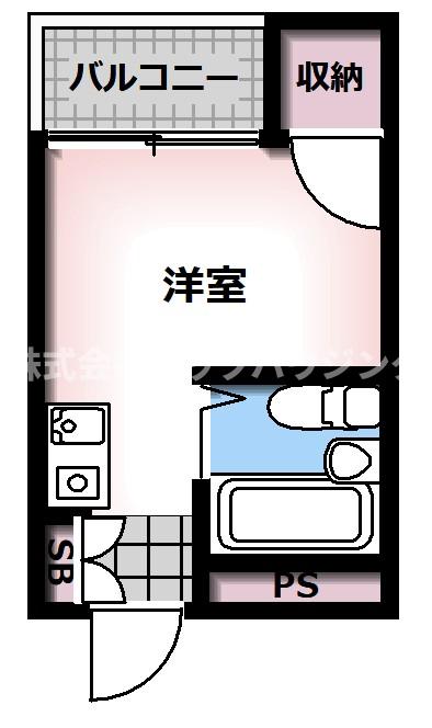 3階の間取り図