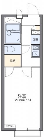 2階の間取り図