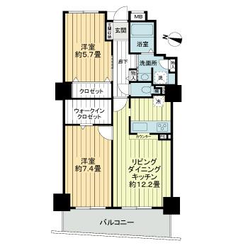 25階の間取り図