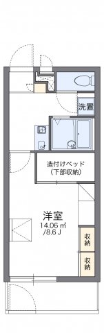 1階の間取り図