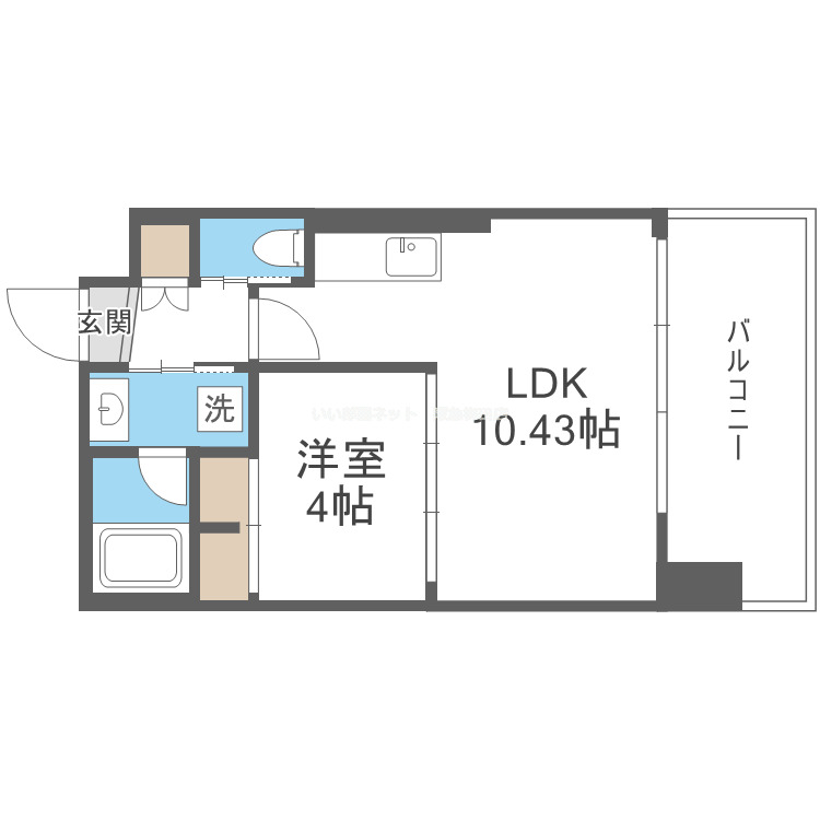 ※反転タイプになります。図面と現状が異なる場合は現状優先となります。