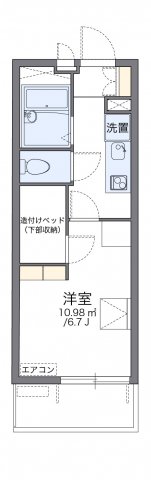 2階の間取り図