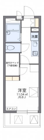 2階の間取り図