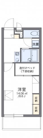 2階の間取り図