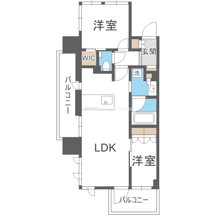 10階の間取り図