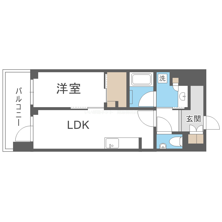 7階の間取り図