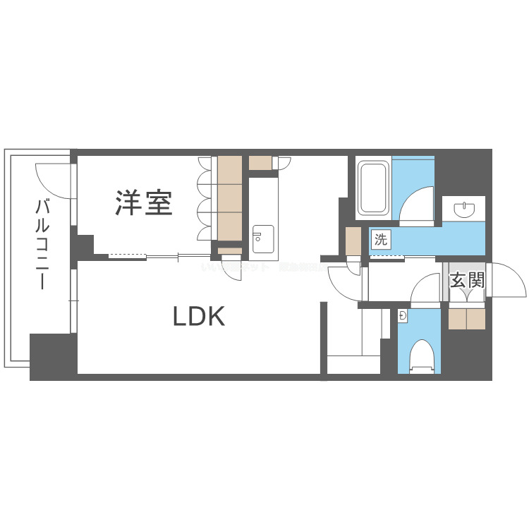 13階の間取り図