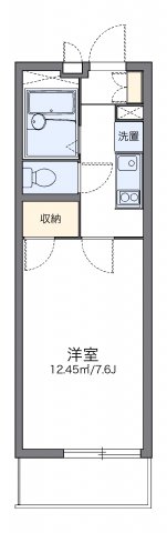 2階の間取り図