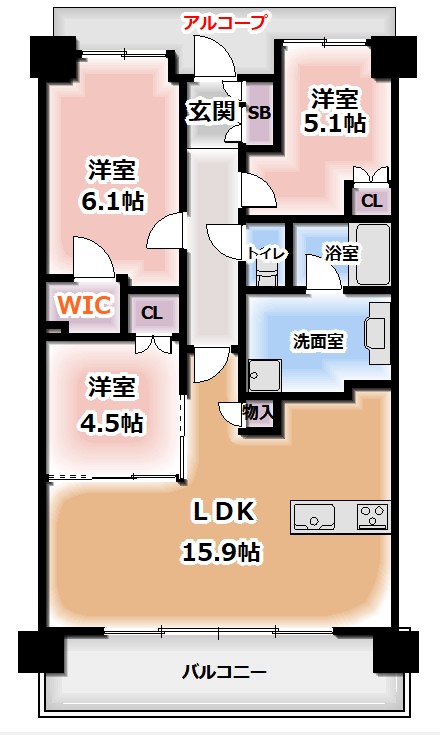 【お部屋探しはラックハウジングにお問合せ下さいませ】