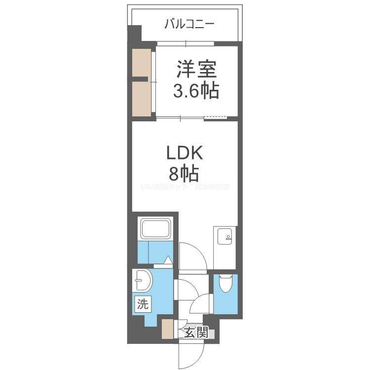 ※反転タイプになります。