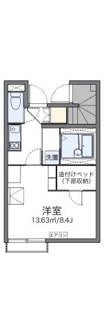 代表的な間取のため実際の間取とは異なる場合があります