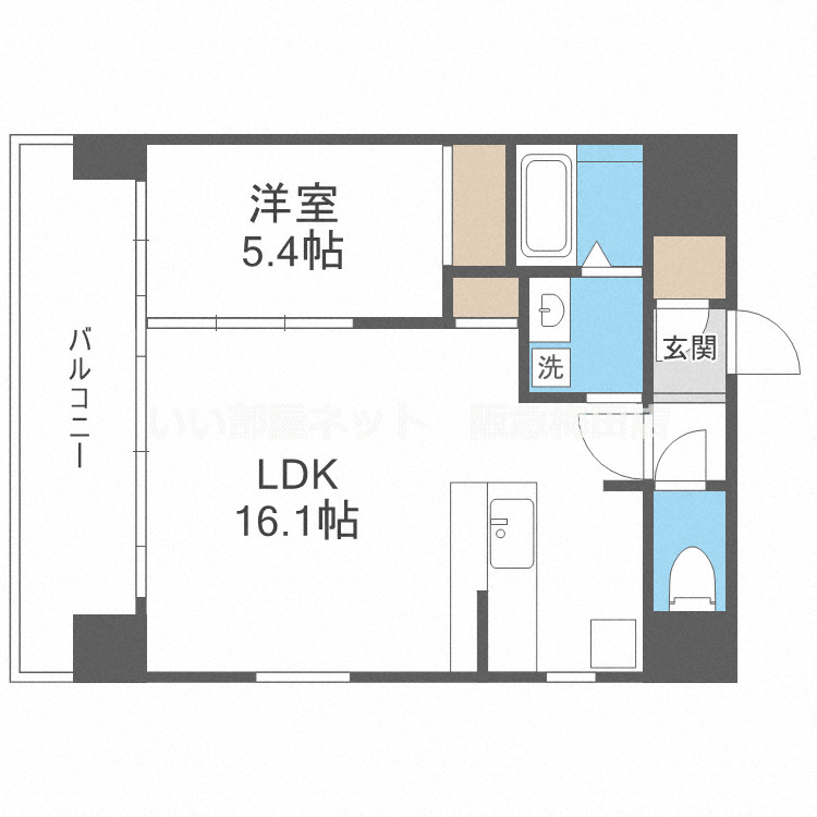 ※反転タイプ ※図面と現状が異なる場合は現状優先となります。