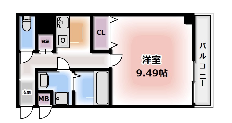 間取りは現状を優先します。