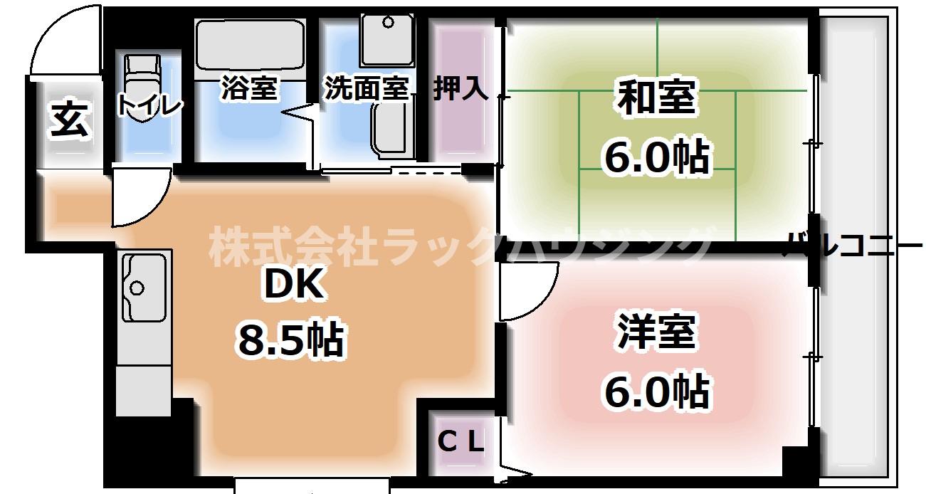 【お部屋さがしはラックハウジングにお問合せ下さいませ♪】