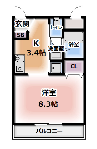 反転タイプ 【お部屋さがしはラックハウジングにお問合せ下さいませ♪】