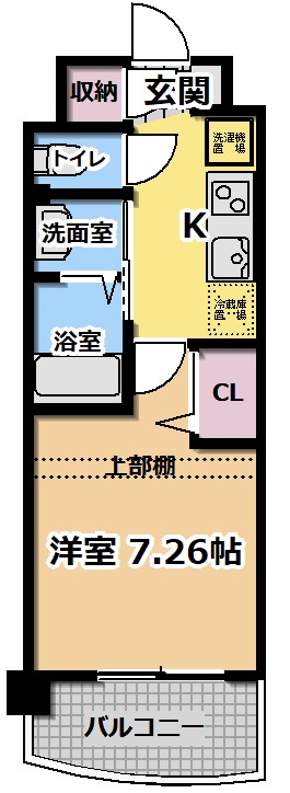 左右反転あり。現況優先。 【お部屋さがしはラックハウジングにお問合せ下さいませ♪】