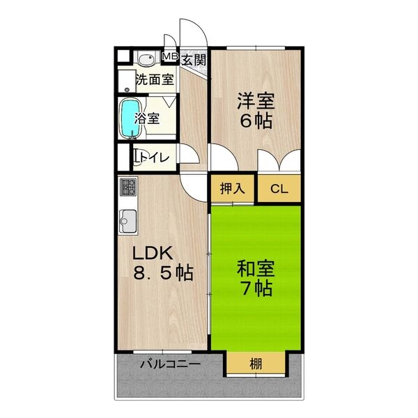 間取りは現況優先とさせていただきます。 