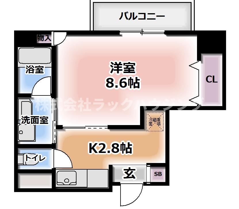【お部屋さがしはラックハウジングにお問合せ下さいませ♪】