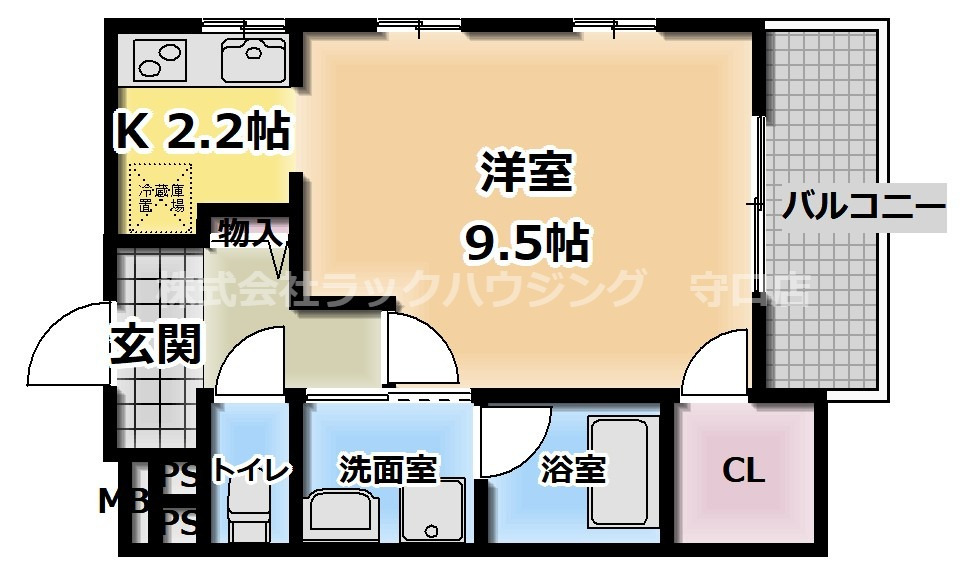 【お部屋さがしはラックハウジングにお問合せ下さいませ♪】