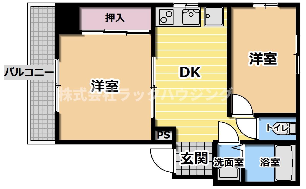【お部屋さがしはラックハウジングにお問合せ下さいませ♪】