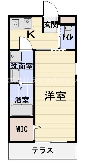 図面と現状が異なる場合は現状優先となります。　反転タイプ 【お部屋さがしはラックハウジングにお問合せ下さいませ♪】