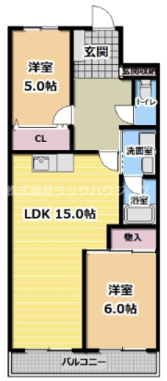 【お部屋さがしはラックハウジングにお問合せ下さいませ♪】