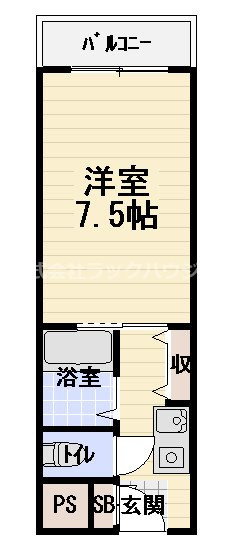 反転タイプ 間取りは現況優先とさせていただきます。