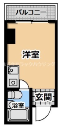 6階の間取り図