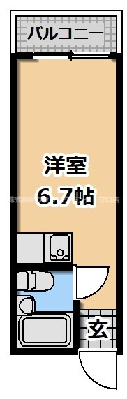 3階の間取り図