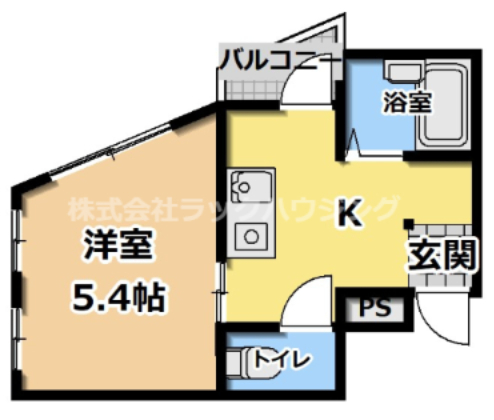3階の間取り図