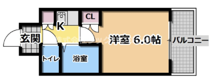 5階の間取り図