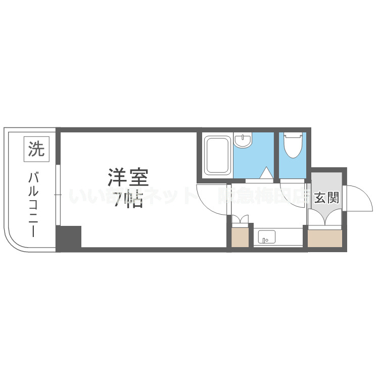 3階の間取り図