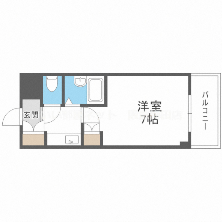 9階の間取り図