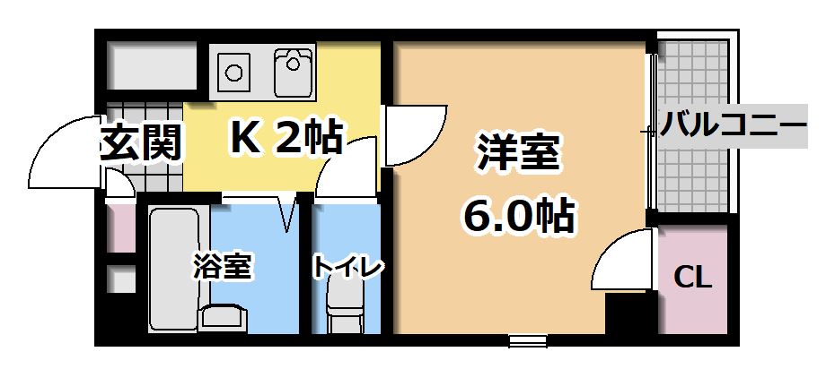 5階の間取り図